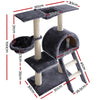 i.Pet Cat Tree 100cm Trees Scratching Post Scratcher Tower Condo House Furniture Wood Feline