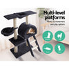 i.Pet Cat Tree 100cm Trees Scratching Post Scratcher Tower Condo House Furniture Wood Feline