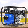 Giantz 8HP 3" Petrol Water Pump Garden Irrigation Transfer Blue