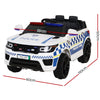 Rigo Kids Ride On Car Inspired Patrol Police Electric Powered Toy Cars White