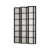 Artiss Room Divider Screen Privacy Wood Dividers Stand 6 Panel Nova Black