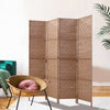 Artiss 4 Panel Room Divider Screen Privacy Timber Foldable Dividers Stand Natural