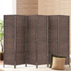 Artiss 6 Panel Room Divider - Brown