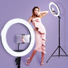 Embellir 14" LED Ring Light 5600K 3000LM Dimmable Stand MakeUp Studio Video
