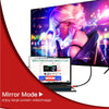 1.8m HDMI 1.4 Version 1080P Nylon Woven Line Red Black