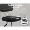 Artiss set of 2 Salon Stool Swivel Chair Backrest Barber Hairdressing Hydraulic Height
