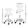 Artiss 2X Salon Stool Swivel Backrest Chair Barber Hairdressing Hydraulic Height