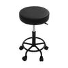 Artiss 2X Saddle Salon Stool Swivel Barber Hair Dress Chair Hydraulic Lift White