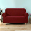 Artiss High Stretch Sofa Cover Couch Protector Slipcovers 2 Seater Burgundy