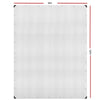 Instahut 9x12m Tarp Camping Tarps Poly Tarpaulin Heavy Duty Cover 135gsm Clear