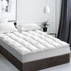 Giselle DOUBLE Mattress Topper Duck Feather Down 1000GSM Pillowtop Topper