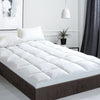 Giselle KING Mattress Topper Goose Feather Down 1000GSM Pillowtop Topper