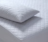 Elan Linen 100% Cotton Quilted Fully Fitted 50cm Deep King Size Waterproof Mattress Protector