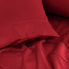 Royal Comfort 1000TC Balmain Hotel Grade Bamboo Cotton Sheets Pillowcases Set - Queen - Bordeaux