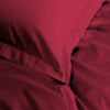 Balmain 1000 Thread Count Hotel Grade Bamboo Cotton Quilt Cover Pillowcases Set - King - Bordeaux