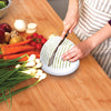 Instant Salad Maker Tool Easy Convenient Quick Healthy Vegetable Slicer White  White
