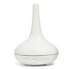 Essential Oil Diffuser Ultrasonic Humidifier Aromatherapy LED Light 200ML 3 Oils - White