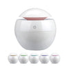 Milano Ultrasonic USB Diffuser with 10 Aroma Oils Humidifier LED Light 130ml - White
