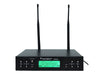 Twin Channel Professional Wireless Microphone System Dual XLR Out MIC24