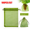 100PCS 20*30cm Fruit Net Bags Agriculture Garden Vegetable Protection Mesh Insect Proof