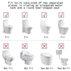 Toilet Bidet Seat Self-Wash Bidet Washer Unisex Bidet Sprayer Female Rear Washer