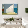 60cmx90cm Room By The Sea By Edward Hopper White Frame Canvas Wall Art