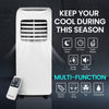 CARSON Portable Air Conditioner Mobile Fan Cooler Cooling Dehumidifier 9000BTU