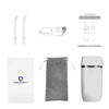 Teeth Water Flosser Cordless Portable Cleaner - Travel Oral Irrigator Mini White