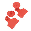 1-100 Cattle Number Ear Tags 5x4cm Set - Small Red Pig Goat Livestock Label
