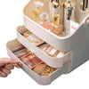Makeup Display Case Organiser - Cosmetic Storage Jewellery Portable Vanity