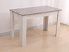 Dining Table Rectangular Wooden 120M-Grey&amp;White