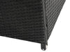 Outdoor PE Wicker Storage Box Garden 320L-Black