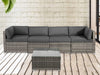 Outdoor Modular Lounge Sofa Bondi -Grey