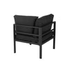 Outdoor 7 Piece Charcoal Grey Couches