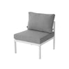 Outdoor 7 Piece White Couch Set