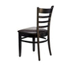 Florence Barstool - Chocolate - Chocolate Vinyl Seat