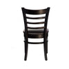 Florence Barstool - Chocolate - Chocolate Vinyl Seat