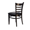 Florence Barstool - Chocolate - Chocolate Vinyl Seat