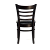 Florence Barstool - Chocolate - Chocolate Vinyl Seat