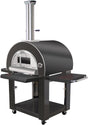 Grill King Gas Pizza Oven Outdoor In Black Stainless Steel Pizza Bread Oven BBQ Grill