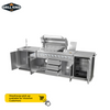 Hurricane 6 Burner Outdoor Kitchen BBQ Package High Grade #304 Stainless Steel