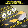 Handy Hardware 12PCE Hazard Tape High Visibility & Grip Waterproof 5m x 50mm