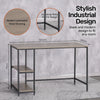 Home Master Office Desk &amp; Storage Shelves 2 Tier Stylish Modern Design 77cm