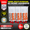 Handy Hardware 12PCE KS Bond Adhesive Multi-Purpose Super Strong 150ML