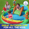 Bestway 3m x 1.3m Inflatable Friendly Woods Water Fun Park Pool & Slide 214L