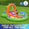 Bestway 3m x 1.9m Inflatable Sing & Splash Water Fun Park Pool & Slide 349L