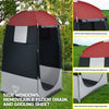 Bestway 1.9m x 1.1m Outdoor Portable Change Room Tent Spacious Zippered Door