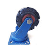 Industrial 500kg 6inch Heavy Duty Machine Solid rubber Caster Swivel Wheel