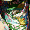 Cotton Kaftan, Caftan, Maxi Dress, Kimono, Cotton Dress, Caridgan, Mother's Day, Gift Maternity Gown - White Floral Anthro