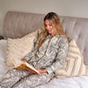 Pyjamas/ Floral Pure Cotton P J Set Pijamas Set Night Wear Soft Cotton Night Suit- Gift for her Bridesmaid PJ'sLounge Wear - S